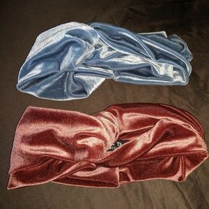 I'm With The Band Velvet Turban headbands